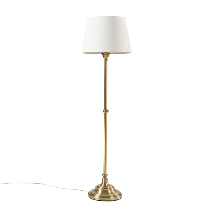 Olliix Martha Stewart Athena Antique Brass Floor Lamp OLIX-MT154-0070