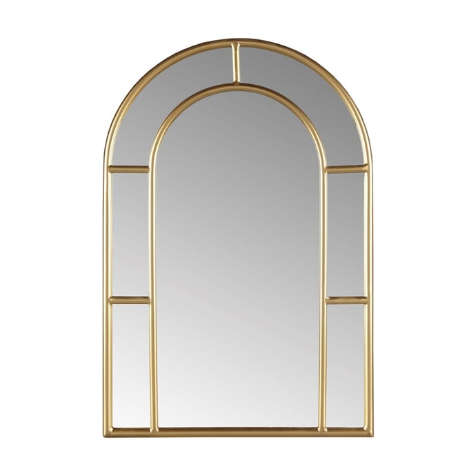 Olliix Martha Stewart Regina Gold Arched Wall Mirror OLIX-MT95F-0080