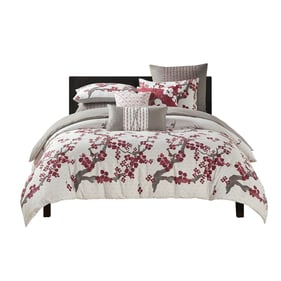 Olliix N Natori Cherry Blossom Queen Comforter Mini Set