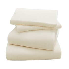 Olliix Peak Performance 3M Scotchgard Micro Fleece Ivory Full 4pc Sheet Set