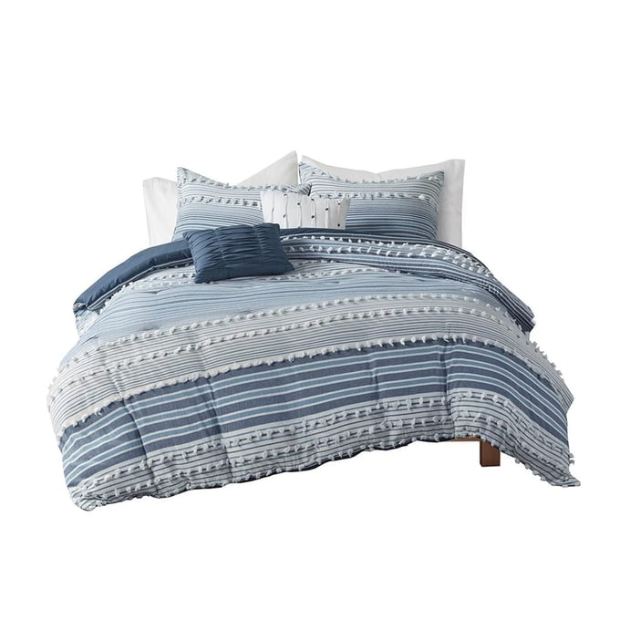 Olliix Urban Habitat Calum Navy Twin Twin XL Comforter Set OLIX-UH10-2346