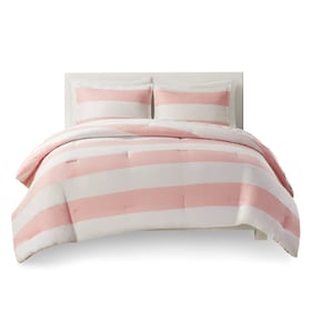 Olliix Urban Habitat Kids Sammie Pink Twin Reversible Comforter Set