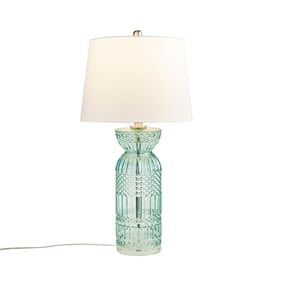 Olliix Hampton Hill Luxuria Blue Table Lamp