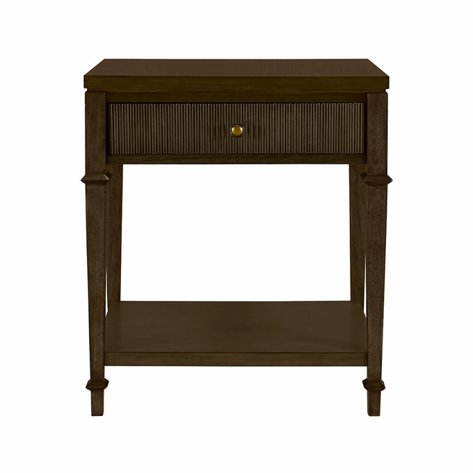 Olliix Martha Stewart Kenna Dark Coffee Nightstand OLIX-MT136-1207