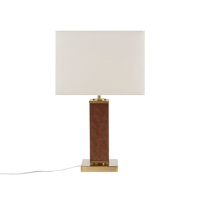 Olliix Martha Stewart Hawley Gold Brown Table Lamp