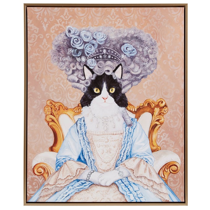 Olliix Madison Park Pet Portrait Bridger Kitty Wall Art OLIX-ID95C-0044