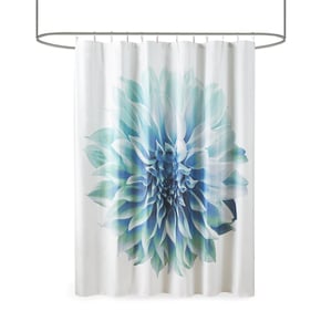 Olliix Madison Park Norah Aqua Shower Curtain