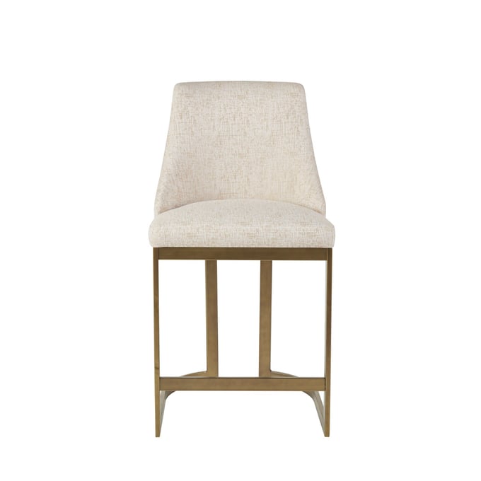 Olliix Madison Park Bryce Cream Upholstered Counter Stool OLIX-MP104-1238