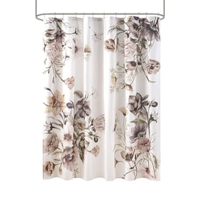 Olliix Madison Park Cassandra Blush Shower Curtain