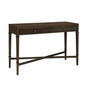 Olliix Martha Stewart Kenna Brown 2 Drawer Storage Console Table