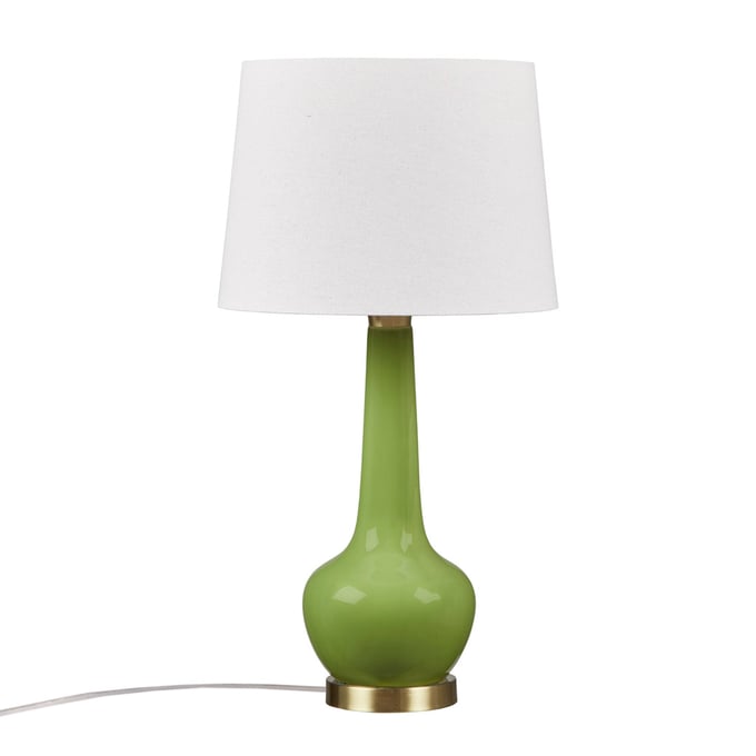 Olliix Hampton Hill Zazie Green Ceramic Genie Table Lamp OLIX-FB153-1186