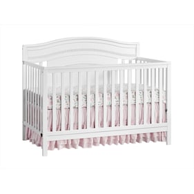 Oxford Baby Briella White 4 In 1 Convertible Crib