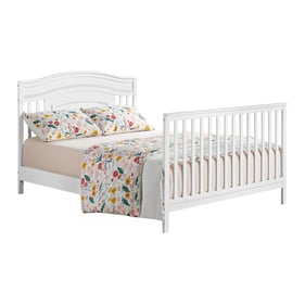 Oxford Baby Briella White Full Convertible Panel Bed