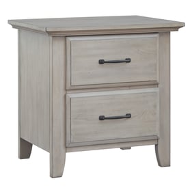 Oxford Soho Baby Chandler Stone Wash 2 Drawer Nightstand