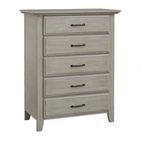 Oxford Soho Baby Chandler Stone Wash 5 Drawer Dresser