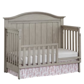 Oxford Soho Baby Chandler Stone Wash Toddler Bed with Guard Rail