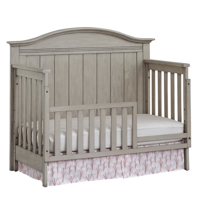 Oxford Soho Baby Chandler Stone Wash Toddler Bed with Guard Rail OXFD-44011930-44095930