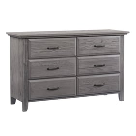 Oxford Soho Baby Chandler Graphite Gray 6 Drawer Dresser