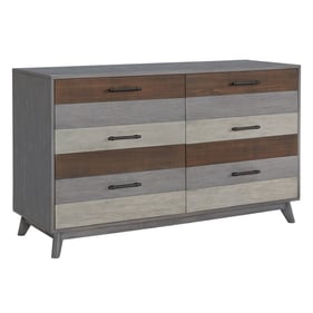 Oxford Soho Baby Cascade Gray 6 Drawer Dresser