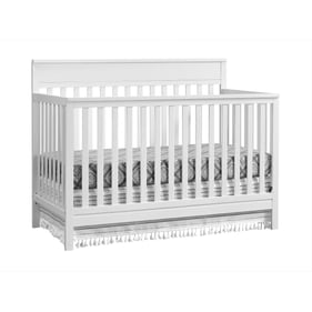 Oxford Baby Castle Hill Barn White 4 In 1 Convertible Crib