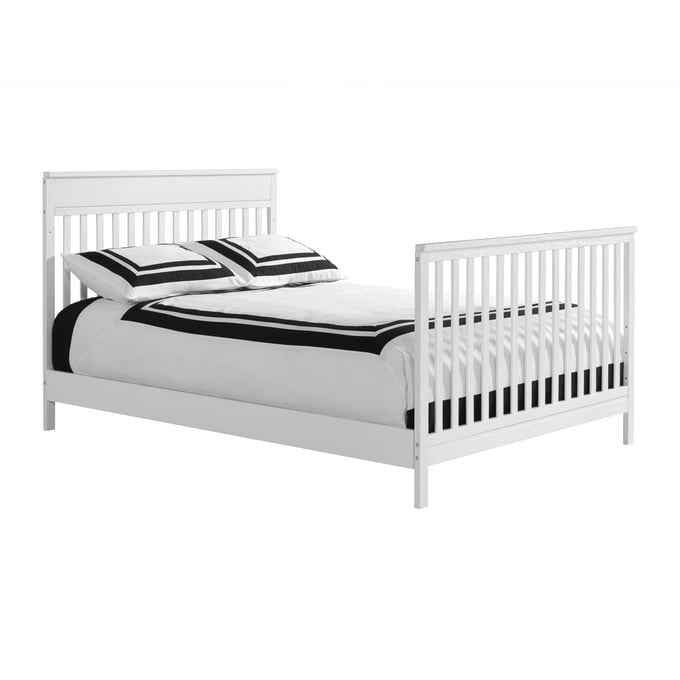 Oxford Baby Castle Hill Barn White Full Convertible Bed OXFD-42511490-F-BED