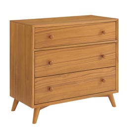 Oxford Baby Dawson Honey Brown 3 Drawer Dresser