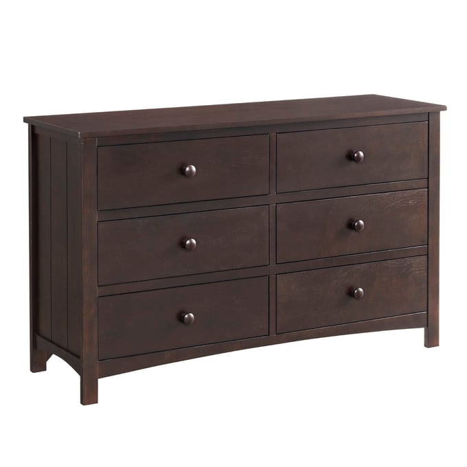 Oxford Baby Universal Espresso 6 Drawer Dresser OXFD-22336910