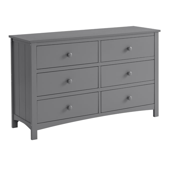 Oxford Baby Universal Dove Gray 6 Drawer Dresser OXFD-22336550