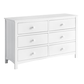 Oxford Baby Universal Snow White 6 Drawer Dresser