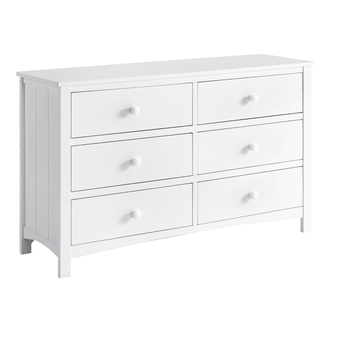 Oxford Baby Universal Snow White 6 Drawer Dresser OXFD-22336420