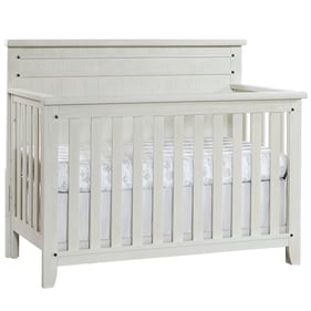 Oxford Soho Baby Ellison Rustic White 4 In 1 Convertible Crib