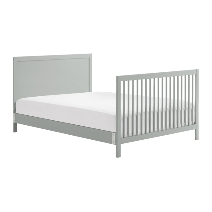 Oxford Soho Baby Essential Grey Full Convertible Panel Bed OXFD-12411511-F-BED