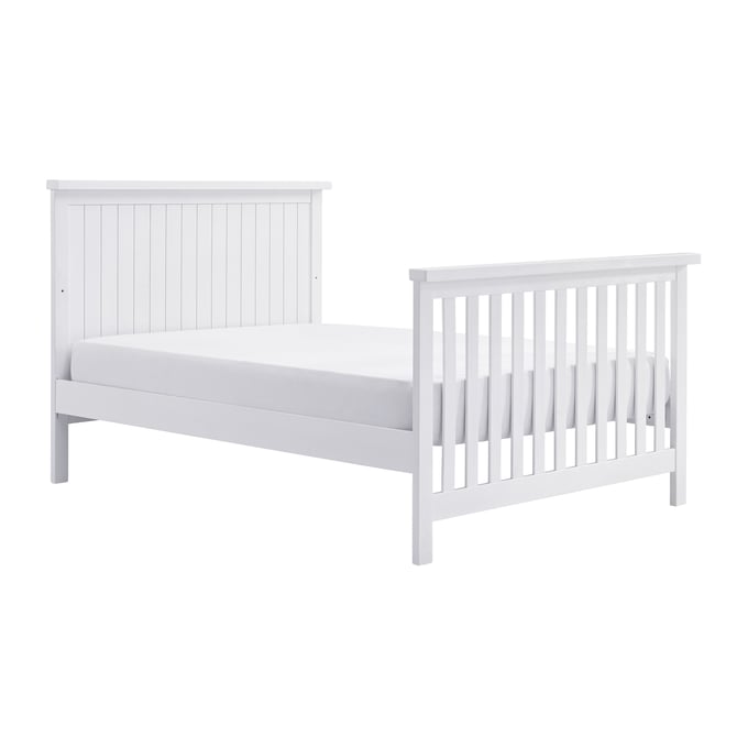 Oxford Soho Baby Everlee Whitewash Full Convertible Bed OXFD-13111480-F-BED