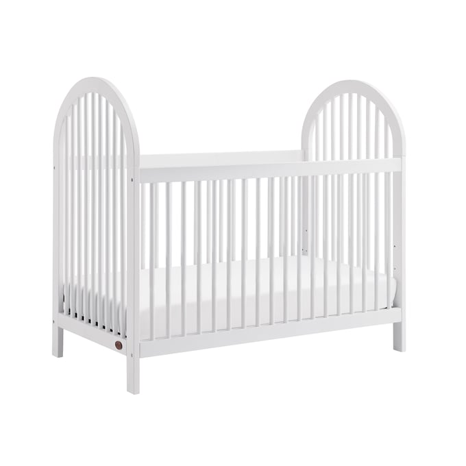 Oxford Soho Baby Everlee Whitewash Island Crib OXFD-13113480