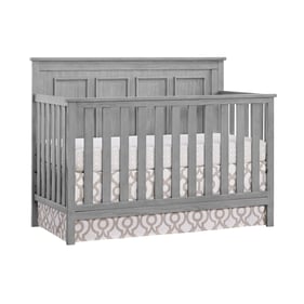 Oxford Baby Bennett Rustic Gray 4 In 1 Convertible Crib