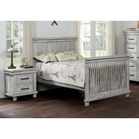 Oxford Soho Baby Hampton Stone Wash 2pc Kids Bedroom Set with Full Bed