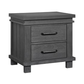 Oxford Soho Baby Hampton Canyon Gray 2 Drawer Nightstand