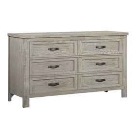 Oxford Soho Baby Hanover Oak Gray 6 Drawer Dresser