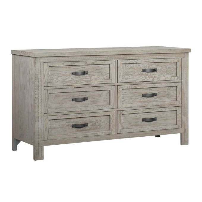 Oxford Soho Baby Hanover Oak Gray 6 Drawer Dresser OXFD-47036560