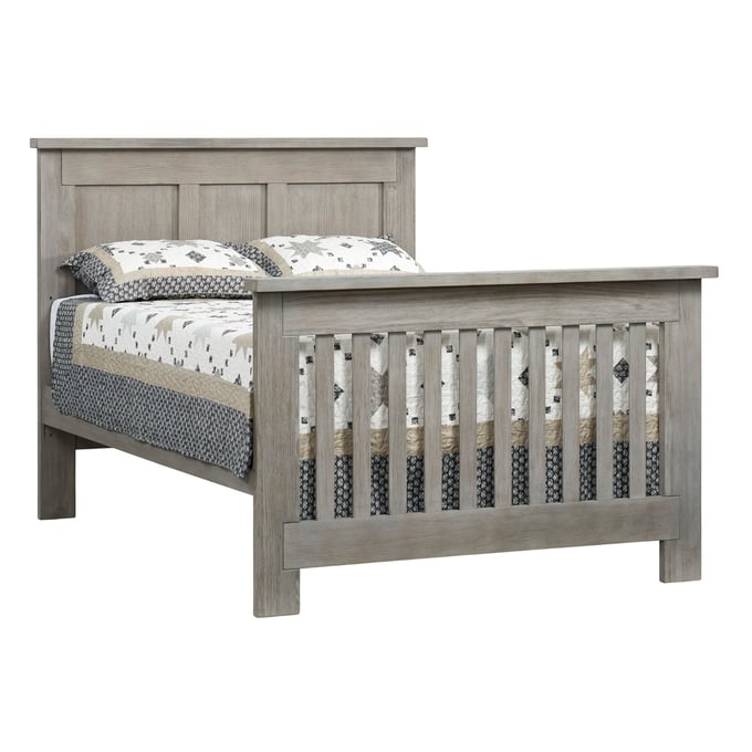 Oxford Soho Baby Hanover Oak Gray Full Convertible Bed OXFD-47011560-F-BED