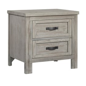 Oxford Soho Baby Hanover Oak Gray Nightstand