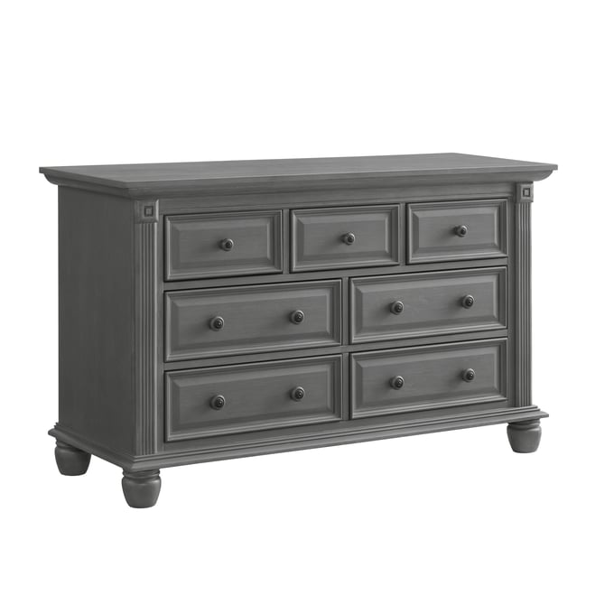 Oxford Baby London Lane Arctic Gray 7 Drawer Dresser OXFD-11037210