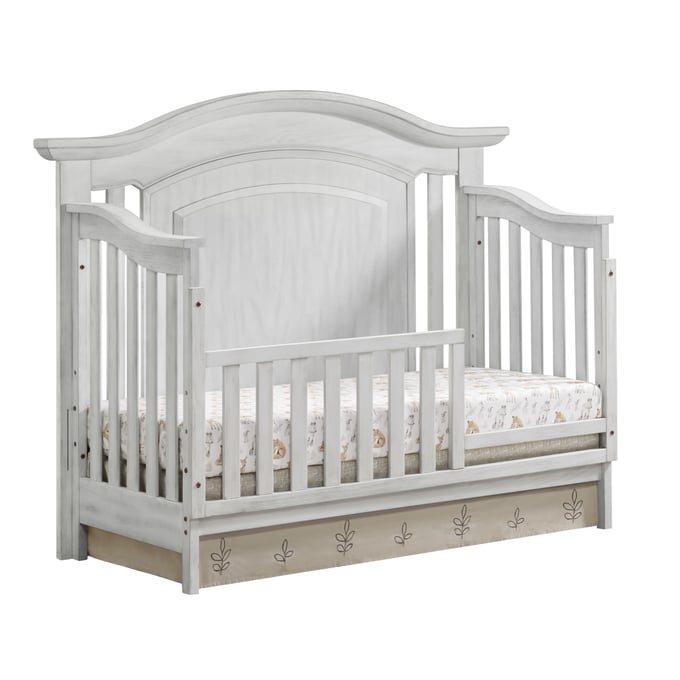 Oxford crib hot sale toddler rail