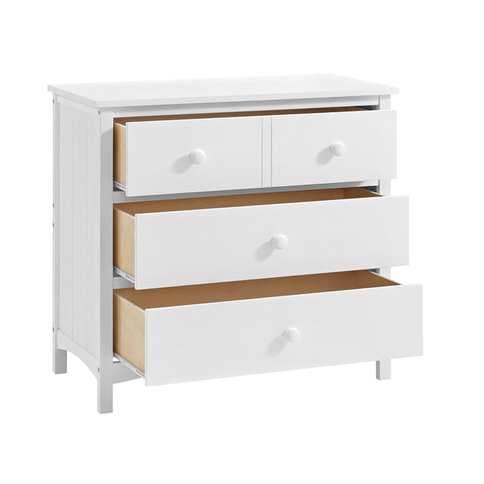 Oxford Baby Montauk Barn White 3 Drawer Dresser OXFD-12233490