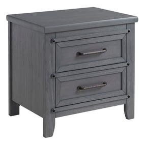 Oxford Soho Baby Ellison Ash Gray Nightstand