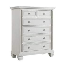 Oxford Soho Baby Richmond Oyster White 6 Drawer Chest