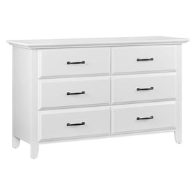 Oxford Baby Willowbrook White 6 Drawer Dresser