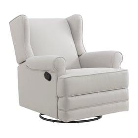 Oxford Baby Teegan Sand Nursery Swivel Glider Recliner