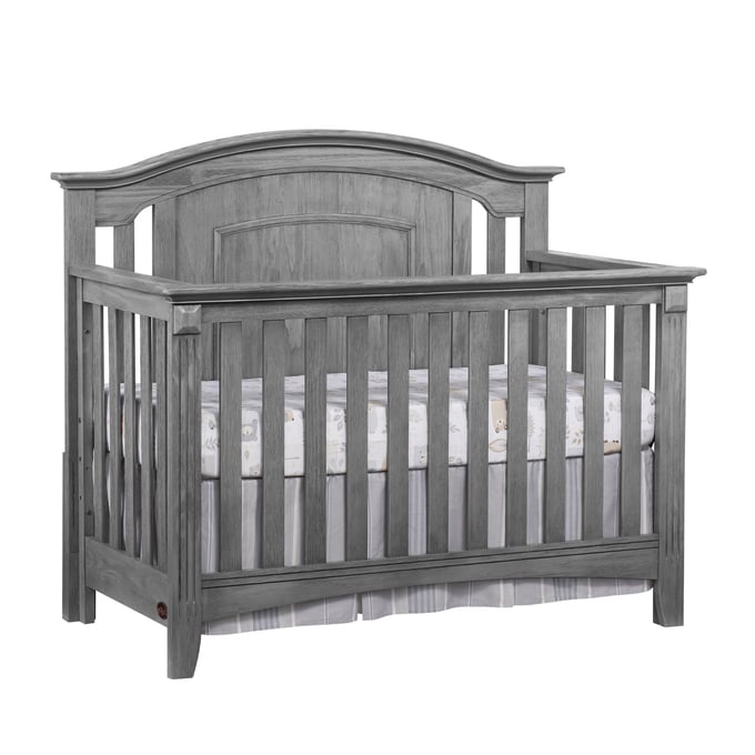 Oxford Baby Willowbrook Graphite Gray 4 In 1 Convertible Crib OXFD-28111530