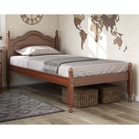 Palace Imports Reston Mocha 2pc Bedroom Set with Twin Platform Bed